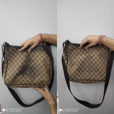 can i wash my gucci canvas bag|cleaning Gucci bag canvas.